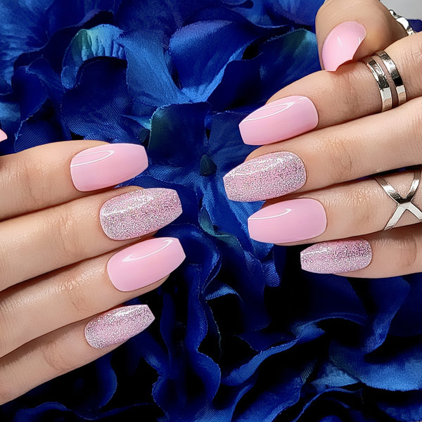 Pink Ballerina Press-On Nails